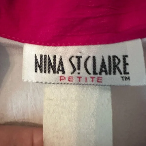 Vintage Colorful Geometric petite Shirt - Picture 2 of 3